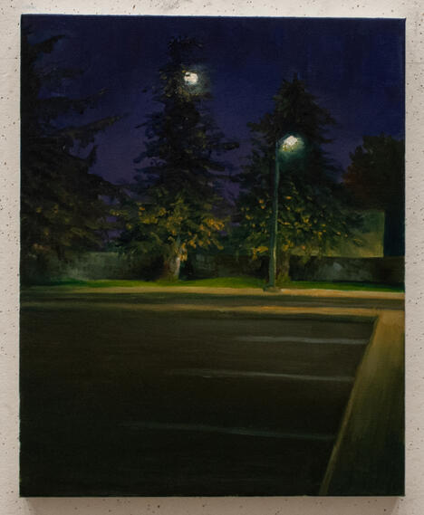 Moonlight Glow, 2025, Oil, 16” x 20”