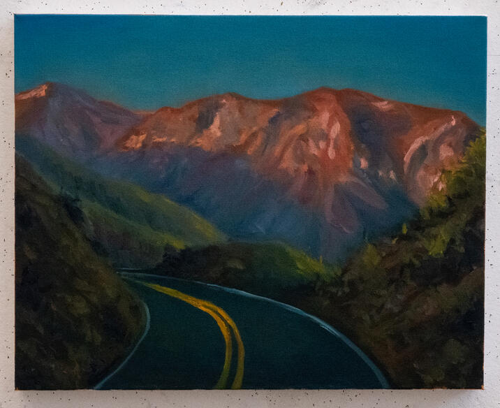 Before Home, 2025, Oil on Canvas, 20" x 16"